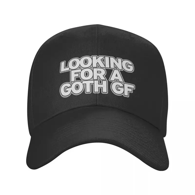 Goth GF หมวกเบสบอลหมวกกันแดดสำหรับผู้ชายหมวกกันแดดไอคอนชุดใส่เล่นกอล์ฟของผู้หญิง