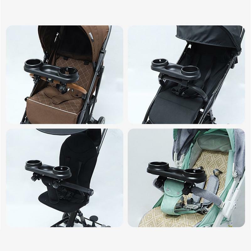 Child Tray For Stroller Universal Stroller Snack Tray With Cup Holder Universal Stroller Snack Tray Attachment With Adjustable