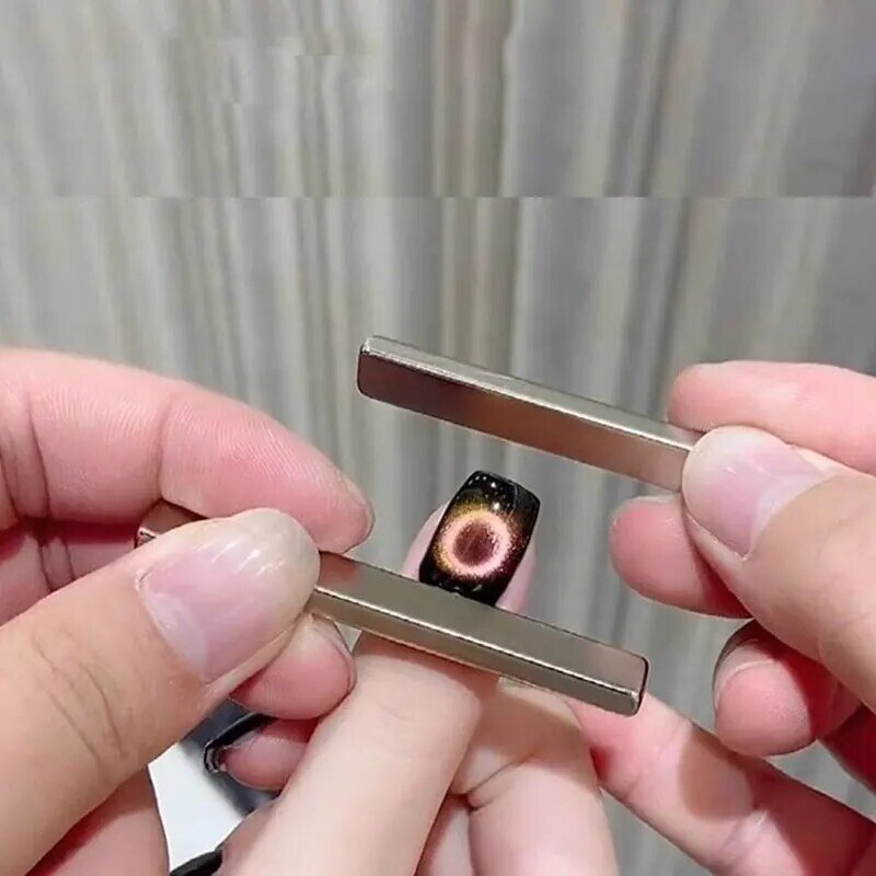 Magnete a striscia spessa Super forte magnete occhi di gatto per smalto Gel per unghie 3D Line Strip Effect strumenti per penna magnetica multifunzione francese