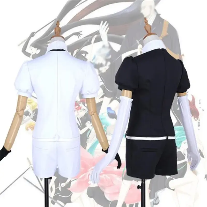 Costume Cosplay Anime pour filles, combinaison 007 ki No Kuni, Land of The Lustrous, uniforme scolaire pour hommes et femmes, ceinture, carnaval, habillage, fête