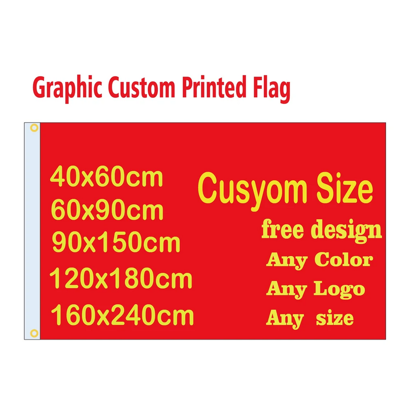 Digital printing Club flags Bar event banner Car flag customization LOGO 90x150cm Makeing 3x5ft supporter banner custom
