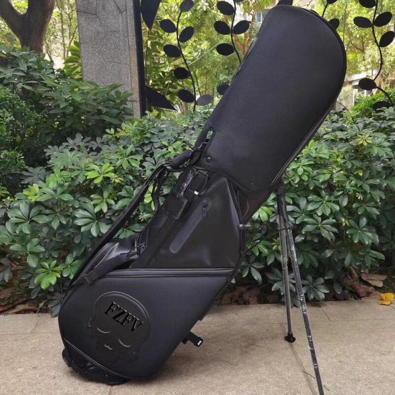 メンズ超軽量標準ゴルフクラブバッグ,電圧スカルヘッド付きポリウレタン防水バッグ