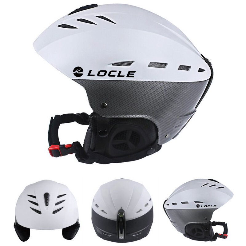 LOCLE Ski Helmet Men and Women Skiing Helmet Kids Boys Girls Ski Skateboard Snowboard Motorcycle Snowmobile Helmet Size S/M/L/XL