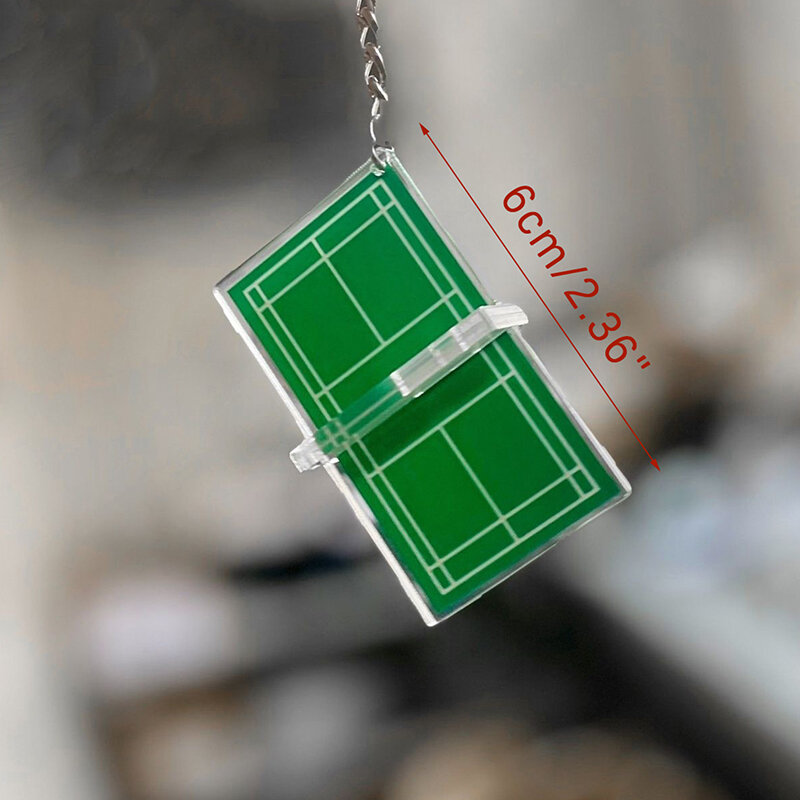 1 шт., креативный металлический брелок унисекс для тенниса, настольного тенниса, гольфа