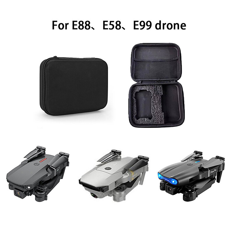 고품질 드론 보관 가방, 항공 사진 접이식 쿼드콥터 범용 보관 가방, E88, E58, E99 드론에 적합