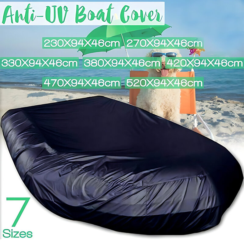 Reliable Protection For Boat Waterproof Dustproof Boat Cover Be Easy To Carry About Waterproof Cover silver 270 94 46cm