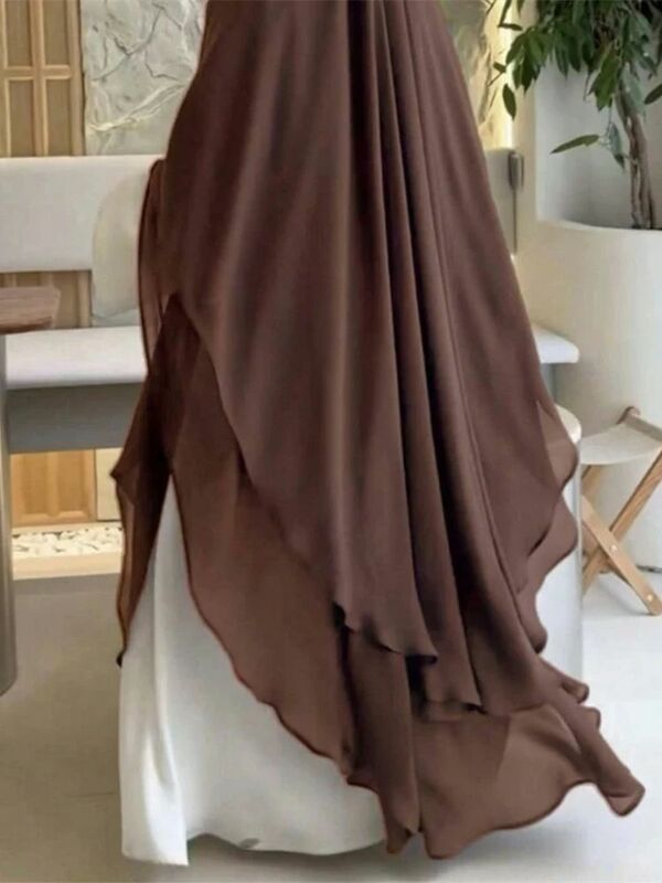 Ramadan Khimar Abaya Saudi Arabia Kalkoen Islam Moslim Hijab Jurk Gebedskleding Abaya Voor Vrouwen Kebaya Robe Femme Musulmane