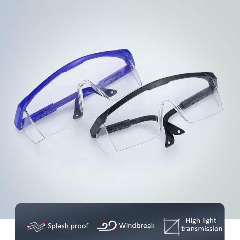 Eye Protection Goggles Motorcycle Anti-shock Riding Goggles Windproof Anti Spatter Spit Protective Anti-Fog Glasses Accessories