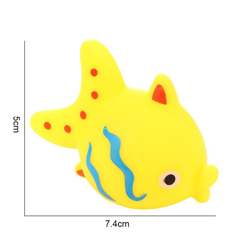 Soft Funny Gift Animals Children Squeeze Sound Squeaky Float Shower Toy Baby Bath Toys Swimming Water Toys Bath Toys