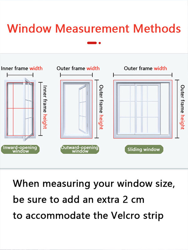 شاشة نافذة غير مرئية مضادة للبعوض ، قابلة للتخصيص ، ذاتية اللصق ، شبكة قابلة للغسل للسيطرة الفعالة على الحشرات