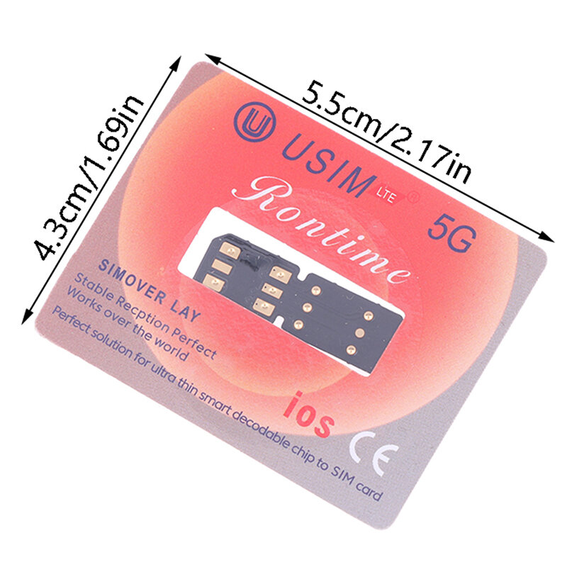 범용 USIM 잠금 해제 카드, IP6s-IP14PM 시리즈 U-SIM 5G 프로용 잠금 해제 SIM 카드