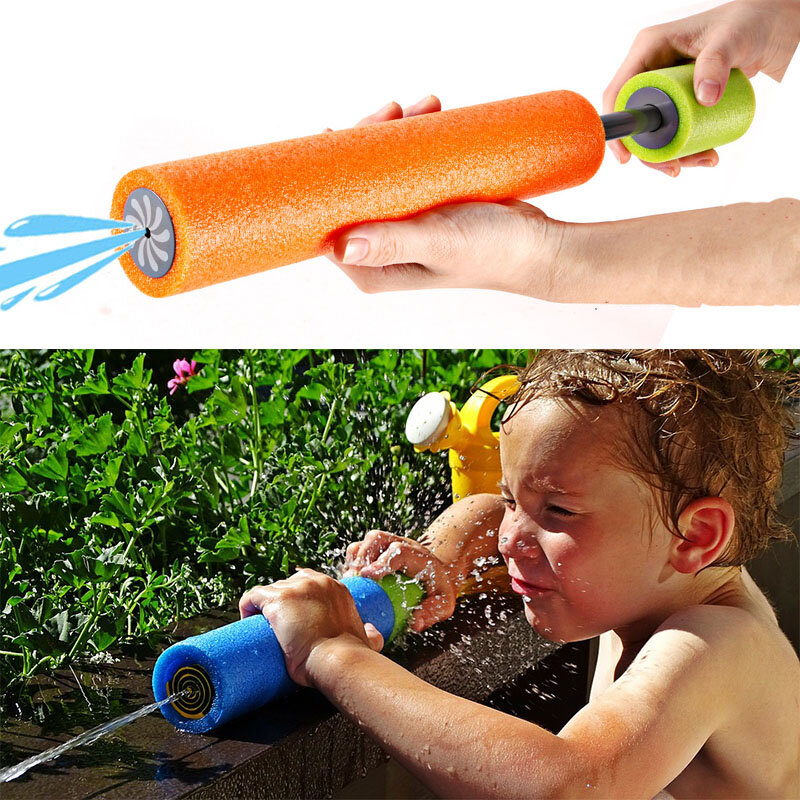 Pistola de agua telescópica de derrape para niños, juguete de moda, juego de playa al aire libre, regalo, 1 unidad