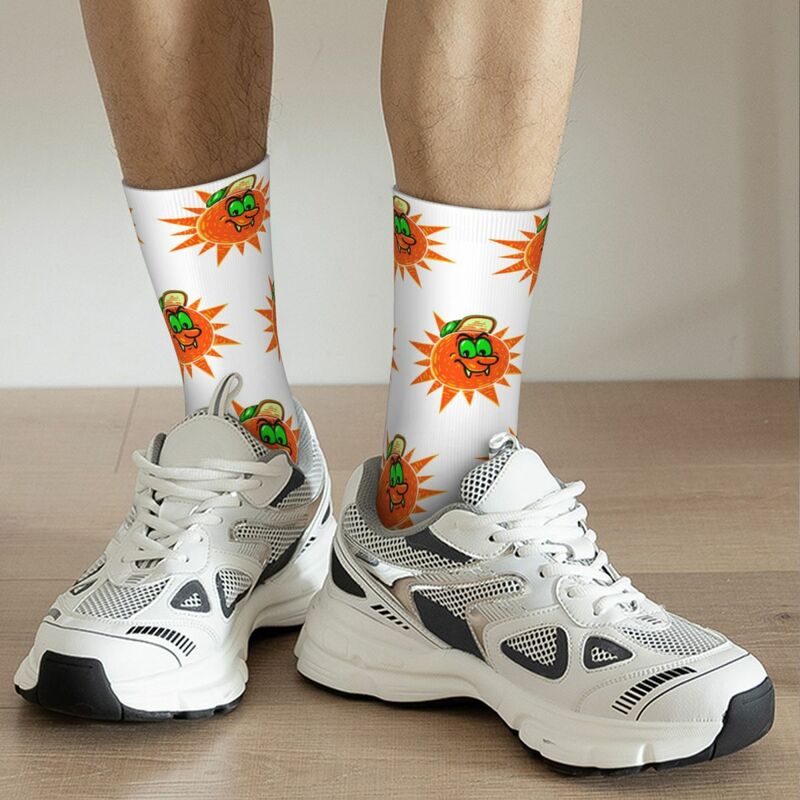 Модные красивые дизайнерские баскетбольные носки Feid Ferxxo в стиле хип-хоп, всесезонные турне 2024, супер мягкие длинные носки, дышащие