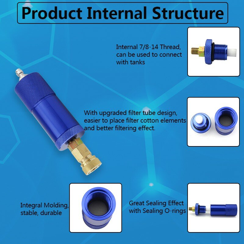 PCP – pompe à main avec filtre en coton M10x1, séparateur eau-huile à filetage, coupleur rapide, purification de l'air, 300 bars, 4500psi