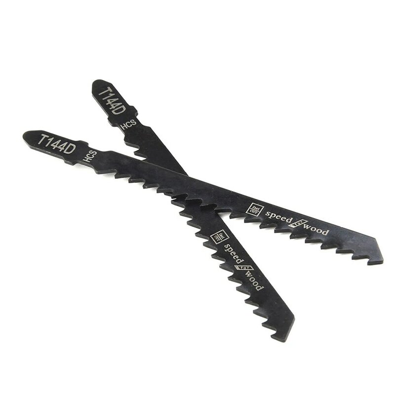 10pcs HCS Jig Saw Blades T144D For High Speed Board/plastic/Wood Cutting High Carbon Steel Blades Power Tool Accessories