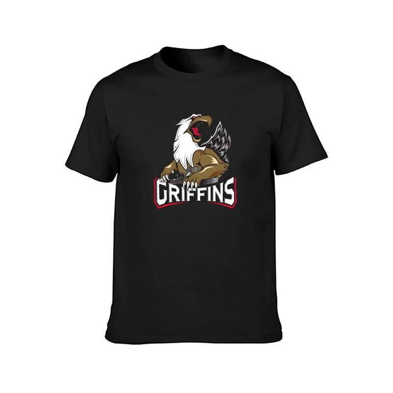Camiseta de The Griffins Grand Rapid para hombre, ropa de anime personalizada