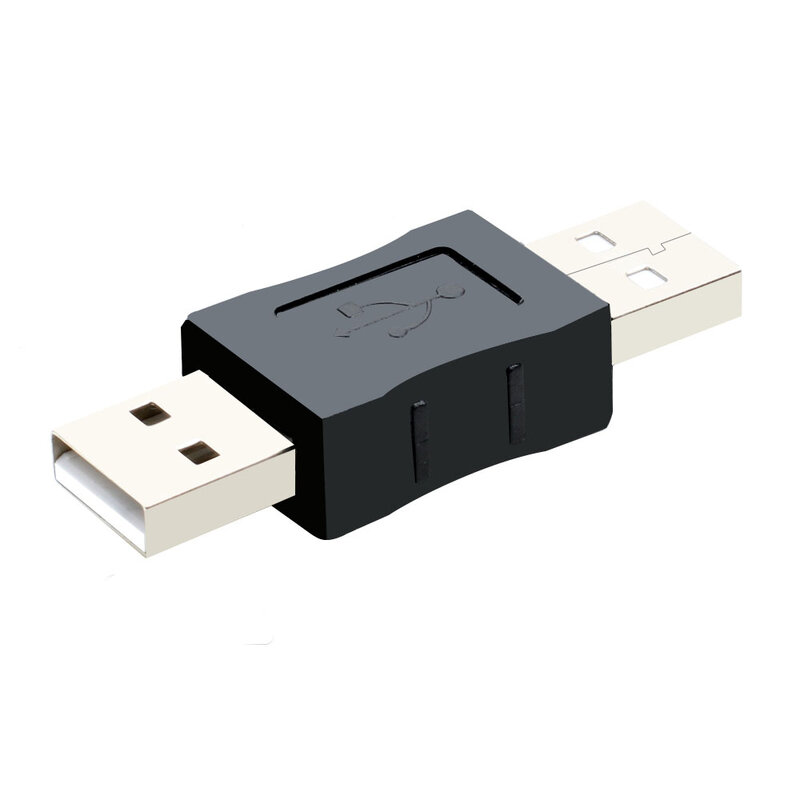 USB 2,0 AM macho a AF hembra adaptador USB macho a macho cabezal de extensión USB hembra a hembra cable de conversión