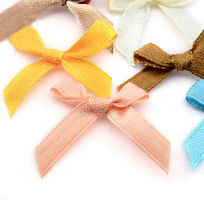 500 Pcs/lot Gift Packing Bow Ribbons Gift Wrapping Xmas Wedding Party Decoration high quality  portable beautiful.