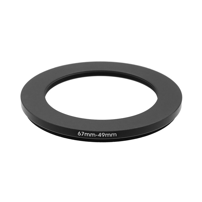 Cincin Adaptor Filter Lensa Kamera Step Up / Down Ring Logam 67 Mm-46 49 52 55 58 62 72 77 82 86 Mm untuk Tudung Lensa UV ND CPL Dll.