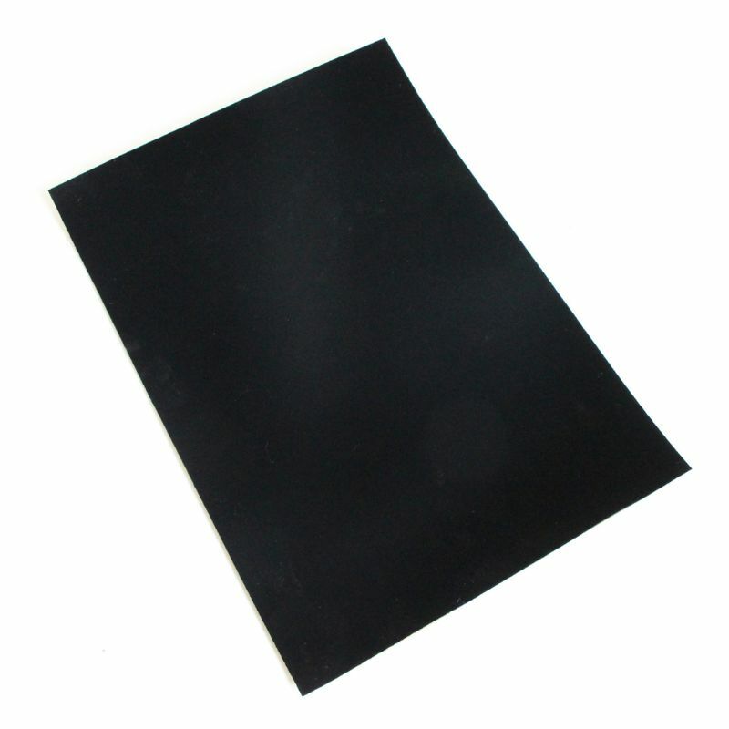 Folha veludo multiuso com cola pegajosa na parte traseira Folha adesiva tecido feltro preto