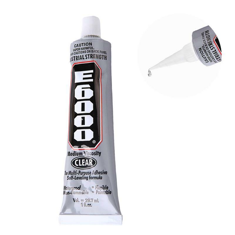 E6000 Glue Multi-Purpose Epoxy Resin Repair Adhesive Cell Phone Touch Screen Liquid Glue Crystal Jewelry Craft Adhesive Glue