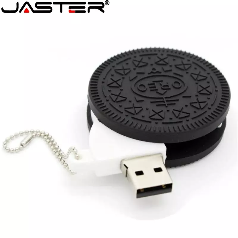 JASTER Oreo Biscuits model USB Flash Drives 64GB Ice cream Chocolate Pen drive 32GB Creative gift Memory stick 16GB Pendrive 8GB