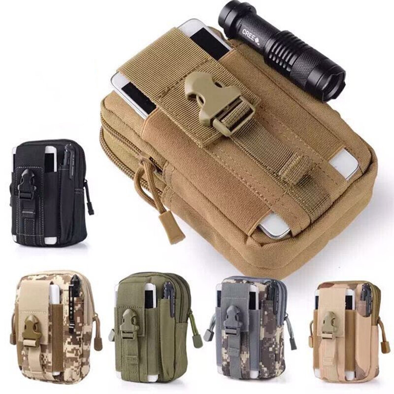 Camuflagem do exército Tactical Leg Bag, portátil, Leggings multifuncionais, equitação, locomotiva, esportes, cintura pendurada