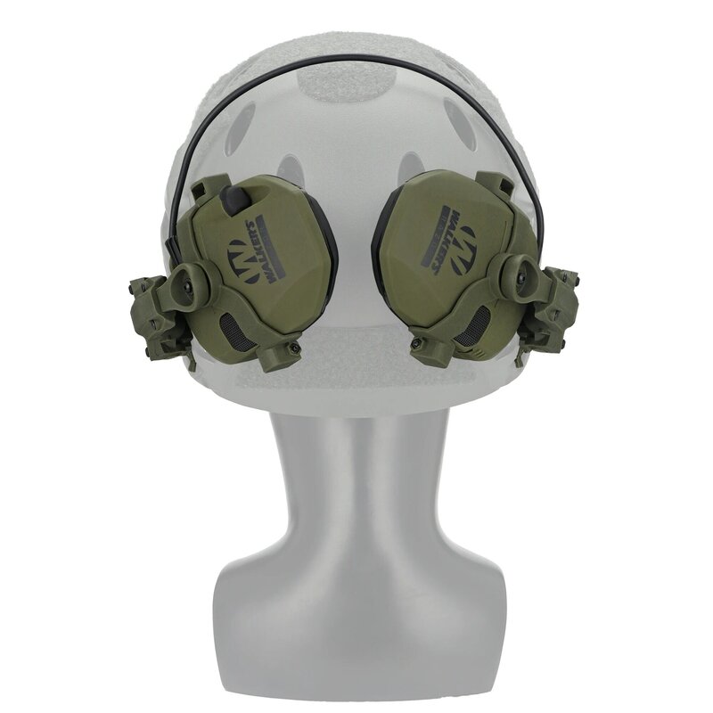 Hoge Kwaliteit Tactische Jacht Schieten Headsets Outdoor Jacht Helm Oorwarmer Airsoft Paintball Headset Cs Wargame Hoofdtelefoon