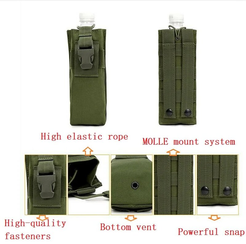 Sac tactique pour talkie-walkie TS TAC-SKY, sac d'accessoires de camouflage, sac à bouteille d'eau multifonctionnel d'extérieur, sac Molle