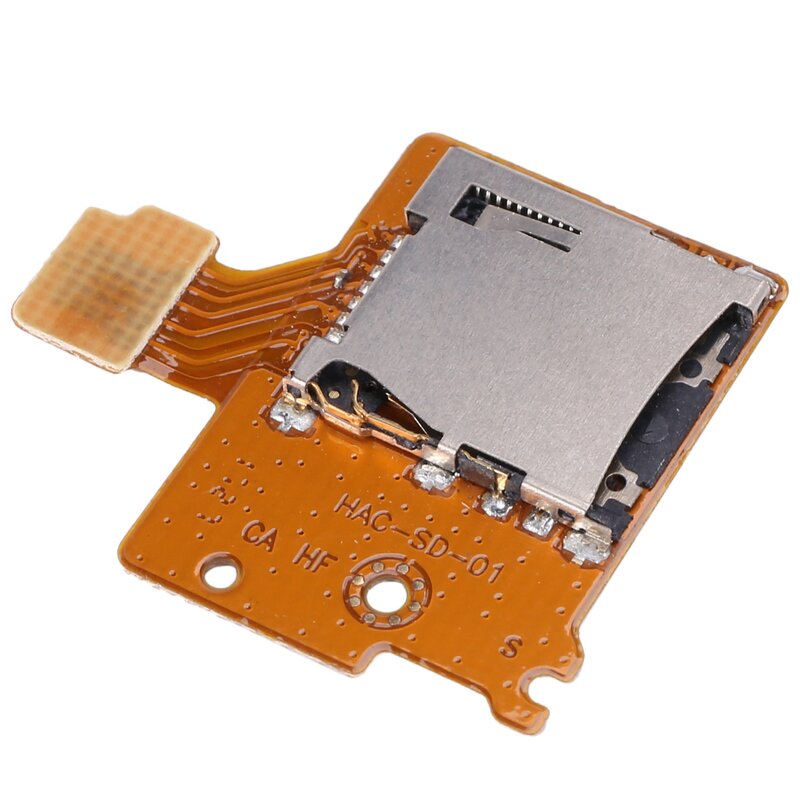 Micro-Sd Tf Cartão Slot Soquete, Substituição da placa para Game Console, Cartão Leitor Slot Soquete