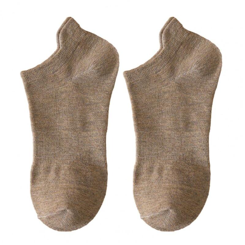 Спортивные хлопковые носки мужские нескользящие спортивные хлопковые носки с высокой эластичностью дышащий дизайн для комфорта без запаха