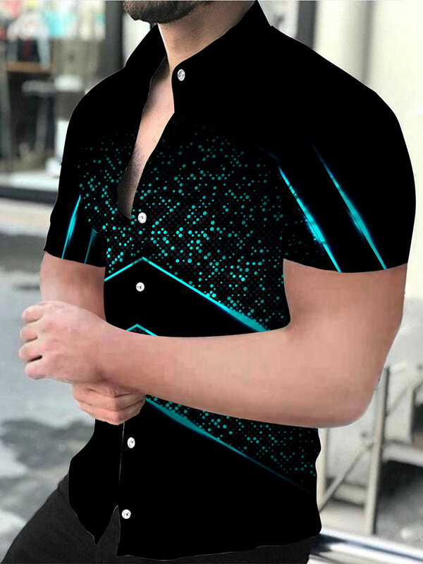 Роскошная рубашка с 3D-принтом совы для мужчин и женщин, модная блузка большого размера, мужская рубашка с лацканами, пляжные рубашки, Мужская одежда для работы