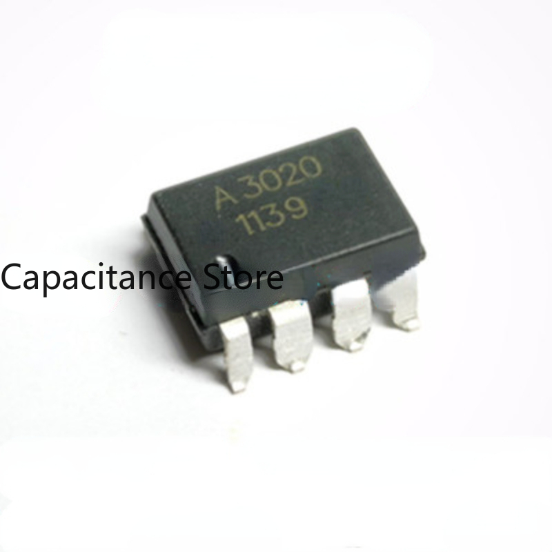 10pcs neue original importierte HCPL-3020-500E a3020 smt sop8 a3020v Hochgeschwindigkeits-Optokoppler