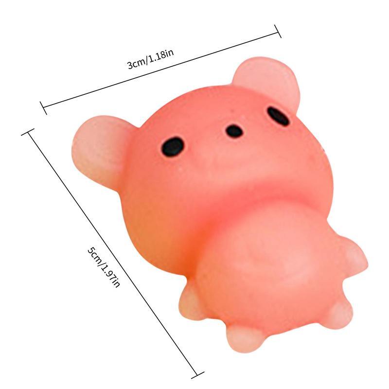 Mochi Kawaii Toy Cute Animal Squeeze Toys Sticky Squishi Anti Stress Relief Toys giocattolo Antistress adulti Mochi Rising Stress Toy
