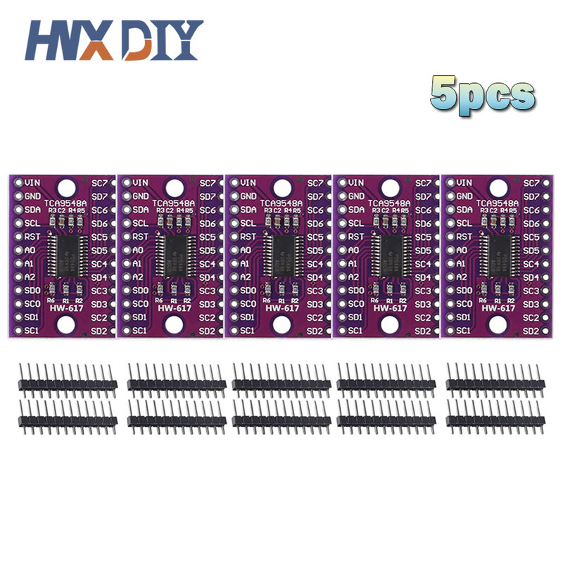 Placa de ruptura multiplexor para Arduino, 1/5/10 piezas, TCA9548A, I2C, IIC, placa de expansión de 8 canales