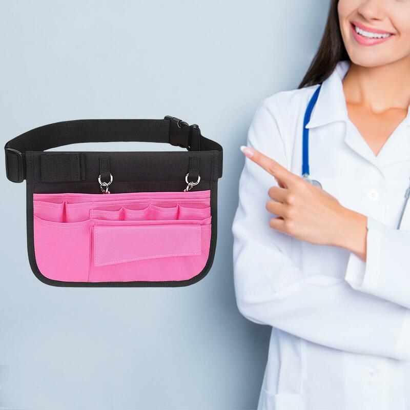 Enfermeiros bolsa saco da cintura ajustável fanny pack bolsa oxford pano acessórios