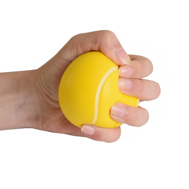 ลูกบอลบรรเทาความเครียด ลูกบอลบำบัดด้วยมือที่มีจุดแข็งแบบอ่อน ลูกบอลบีบเพื่อการฝึกความต้านทานและความแข็งแรงในการยึดเกาะ