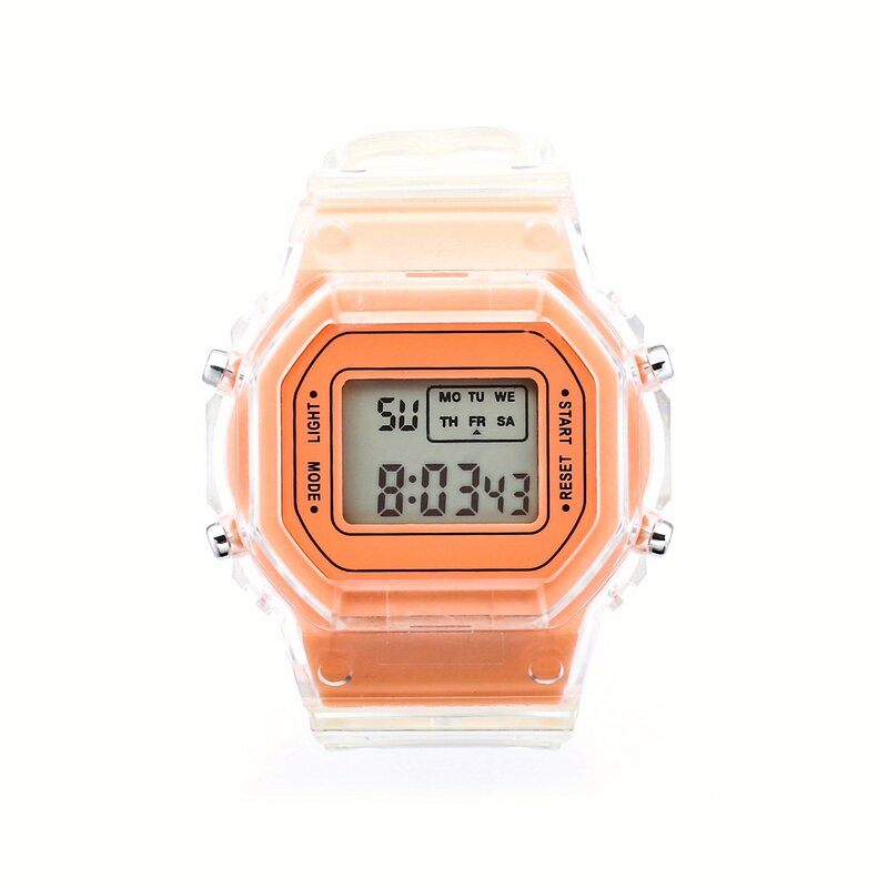 Square Electronic Watch Men High School Children Students Women Sports Trendy Unicorn Watch, Ideal choice for Gifts