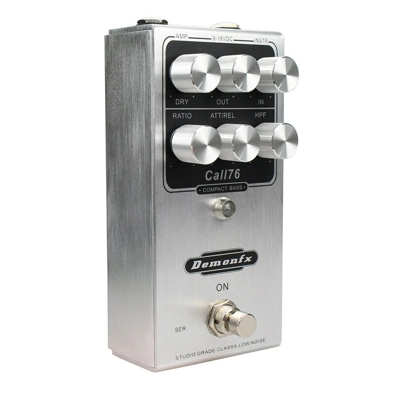 Deffx – compresseur de pédale Compact, effet guitare basse, clall76