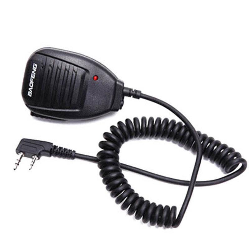 BF-888S UV5R Walkie Talkie Handheld Speaker Microfone, Rádio Mic substituição, Baofeng UV-5R