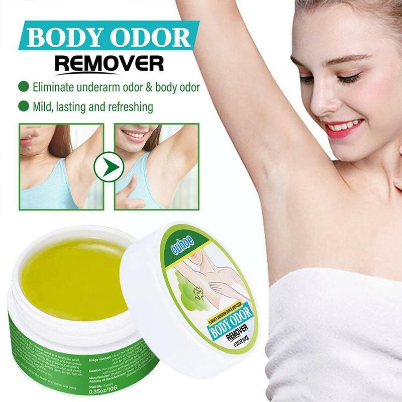 10g Body Odor Underarm Sweat Spray Antiperspirants Remove Smell Deodorant Antiperspirants Eliminate Foot Bad Deodorizer Odo Z3B9