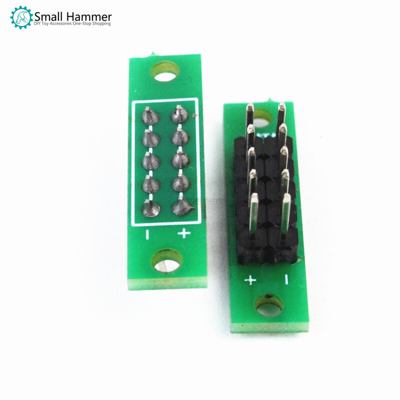 1Pcs Dupont Terminal Blok Pin Header 2Mm 2 Rij * 5P Naald Splitter Pin Header