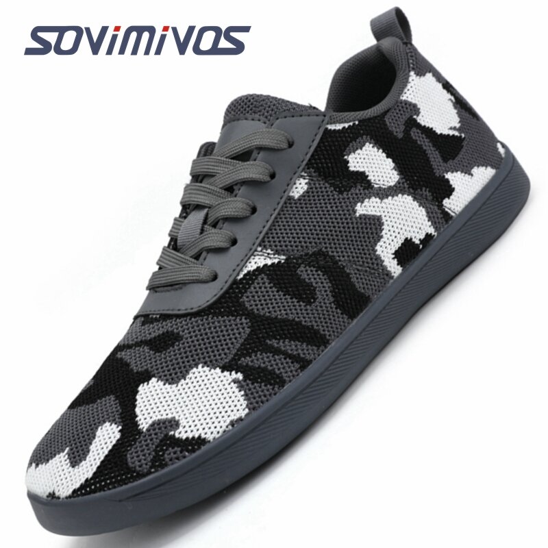 Мужские кроссовки для бега, удобная легкая дышащая прогулочная обувь, сетчатая повседневная спортивная обувь для тренировок, теннисная обувь с широким носком