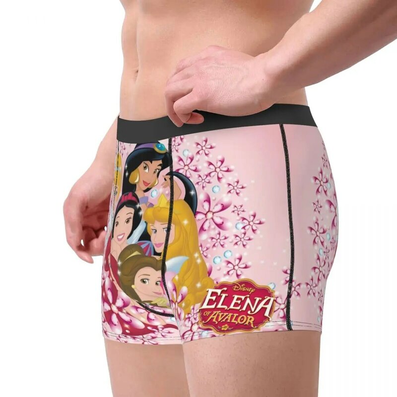 Disney Elena Of Avalor Приключения Боксеры шорты для мужчин аниме вдохновляющее нижнее белье трусы