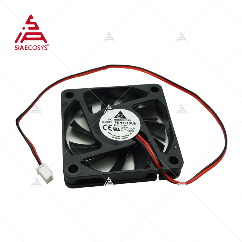 Siaecosys 6cm 12v Cooling Fan Without Noice For Motor Controller