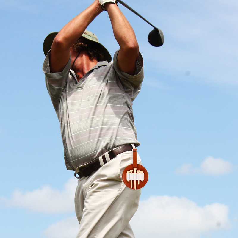 Kaus Golf kantong pinggang untuk tempat tas bola Golf membawa bola penyimpanan portabel
