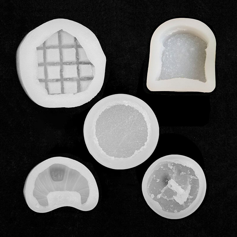 Molde de silicona de simulación de pan de galletas 3D, Croissant DIY, hornear, Chocolate, postre, pastelería, decoración, accesorios de cocina, herramientas