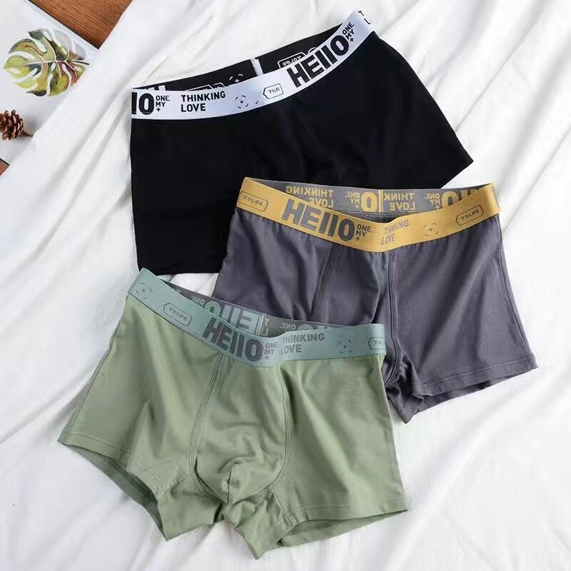 Men Panties Cotton BoxerShorts Man Underwear For Men Boxers Breathable U Convex Male Underpants Sexy Plus Size Mens Shorts L-7XL