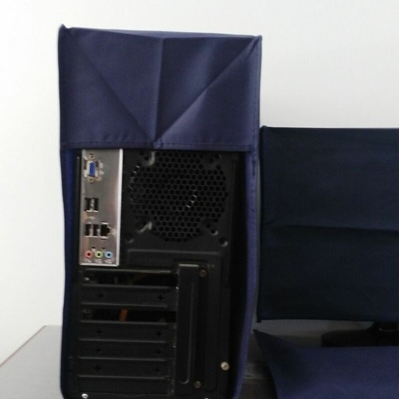 3 Stück 19 bis 34 Zoll Desktop-Computer Staubs chutz hülle blau LCD-Bildschirm abdeckung langlebige Computer-Schutzhülle für Computer
