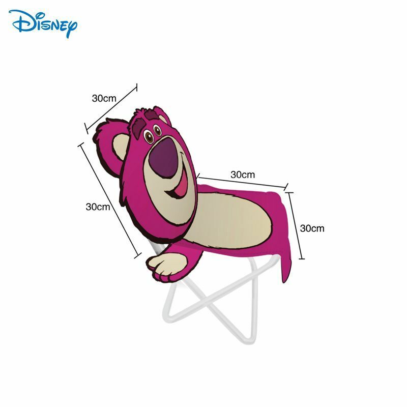 Disney-Chaise pliante Stitch pour enfants et adultes, chaise de pique-nique portable, chaise de camping multifonctionnelle, dessin animé Kawaii Alien Lotso, extérieur